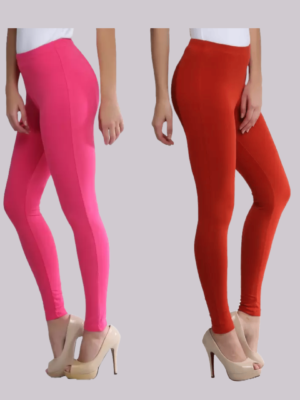 Ankle Length Cotton Lycra Leggings