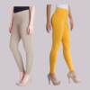 Ankle Length Cotton Lycra Leggings