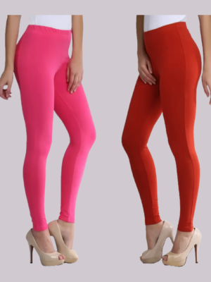 Ankle Length Cotton Lycra Leggings