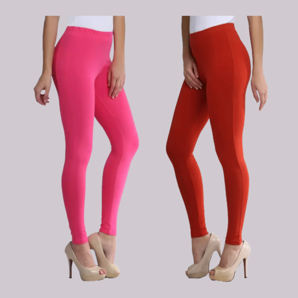 Ankle Length Cotton Lycra Leggings