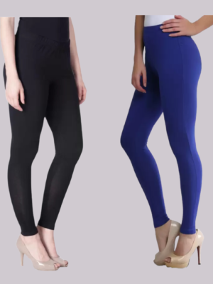 Ankle Length Cotton Lycra Leggings